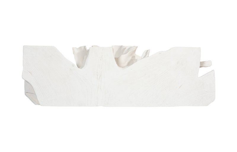 Wyn 47" White Cast Root Console Table