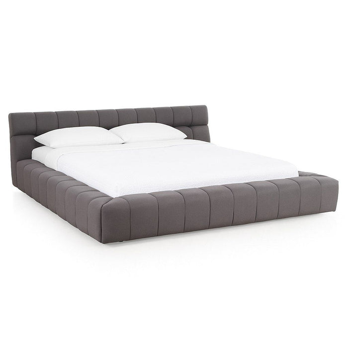 Diva Modern Tufted Grey Bed