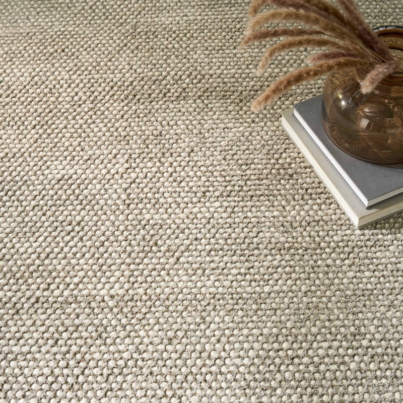 Everly Ivory Grey Handwoven Area Rug