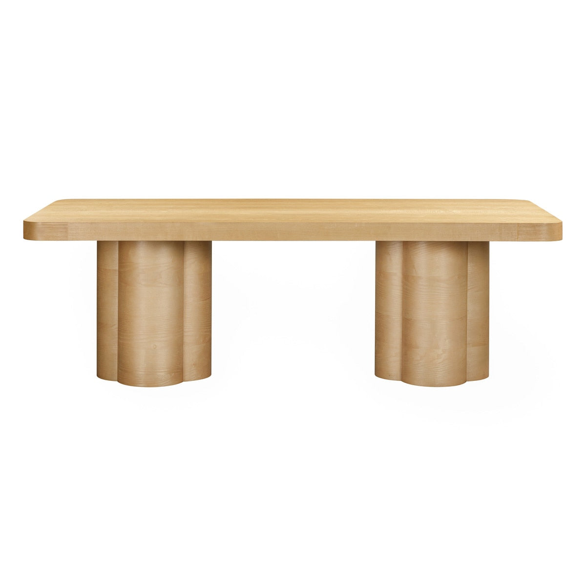 Elliana 90" Natural Ash Dining Table