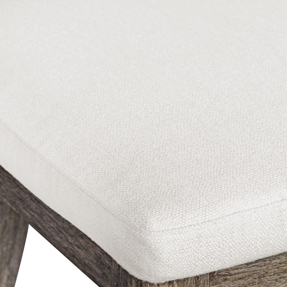 Sammantha White & Grey Outdoor Dining Chair (Set of 2)