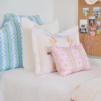 Caroline French Blue Twin XL Headboard Pillow