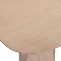 Brooke Driftwood 106" Ash Wood Rectangular Dining Table