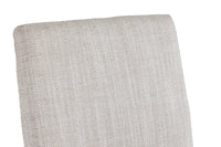 Leslie Modern Off-White & Gold Counter Stool