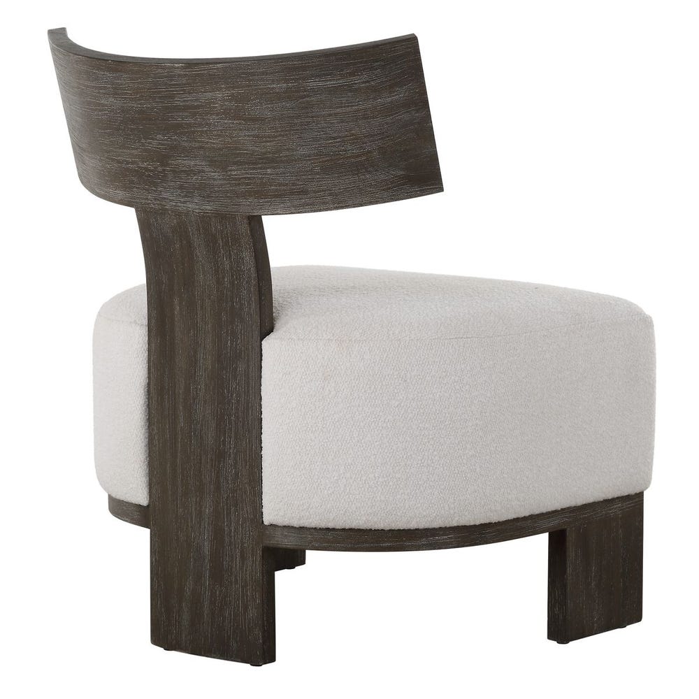 Lani Dark Walnut Accent Chair