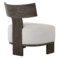 Lani Dark Walnut Accent Chair
