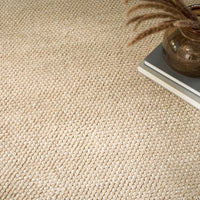Everly Ivory Taupe Wool Blend Area Rug