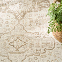 Isabeau Ivory Beige Area Rug