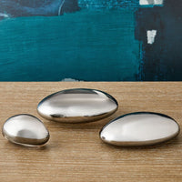 Fluid Mirrored Reflection Décor Object (Set of 3)