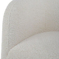Netta Off-White Accent Chair