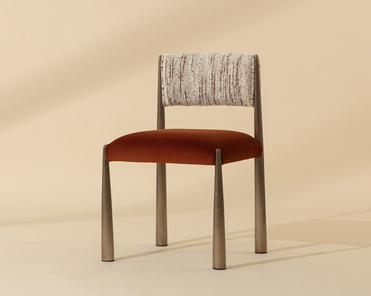 Bayard Two-Tone & Dark Bronze Dining Chair (Set of 2)