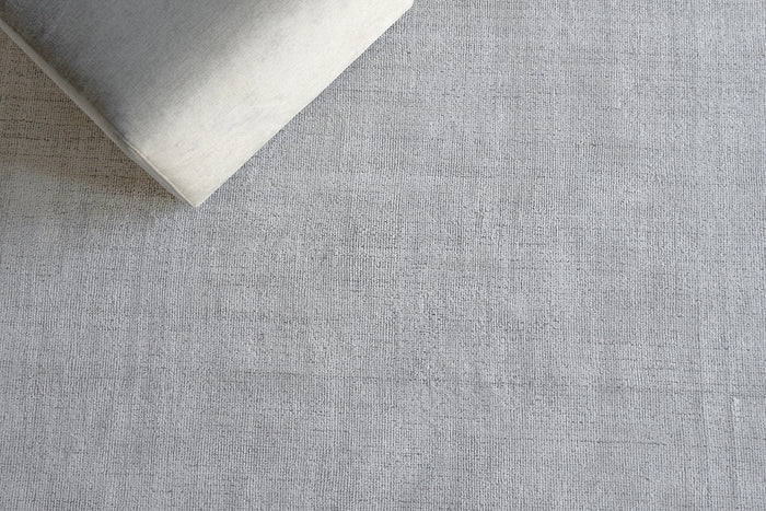 Amro White/Silver Grey Modern Area Rug - Elegance Collection