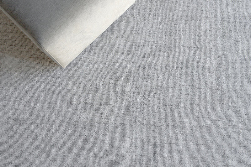 Amro White/Silver Grey Modern Area Rug - Elegance Collection