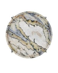 Livia Jade Marble Accent Table