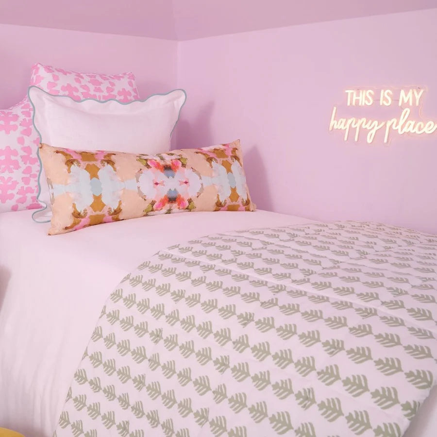 Adeline Pink Twin XL Headboard Pillow