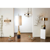 Twig Nickel Pendant Light