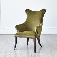 Soho Moss Velvet Chair