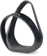 Indio Black Marble Sculpture