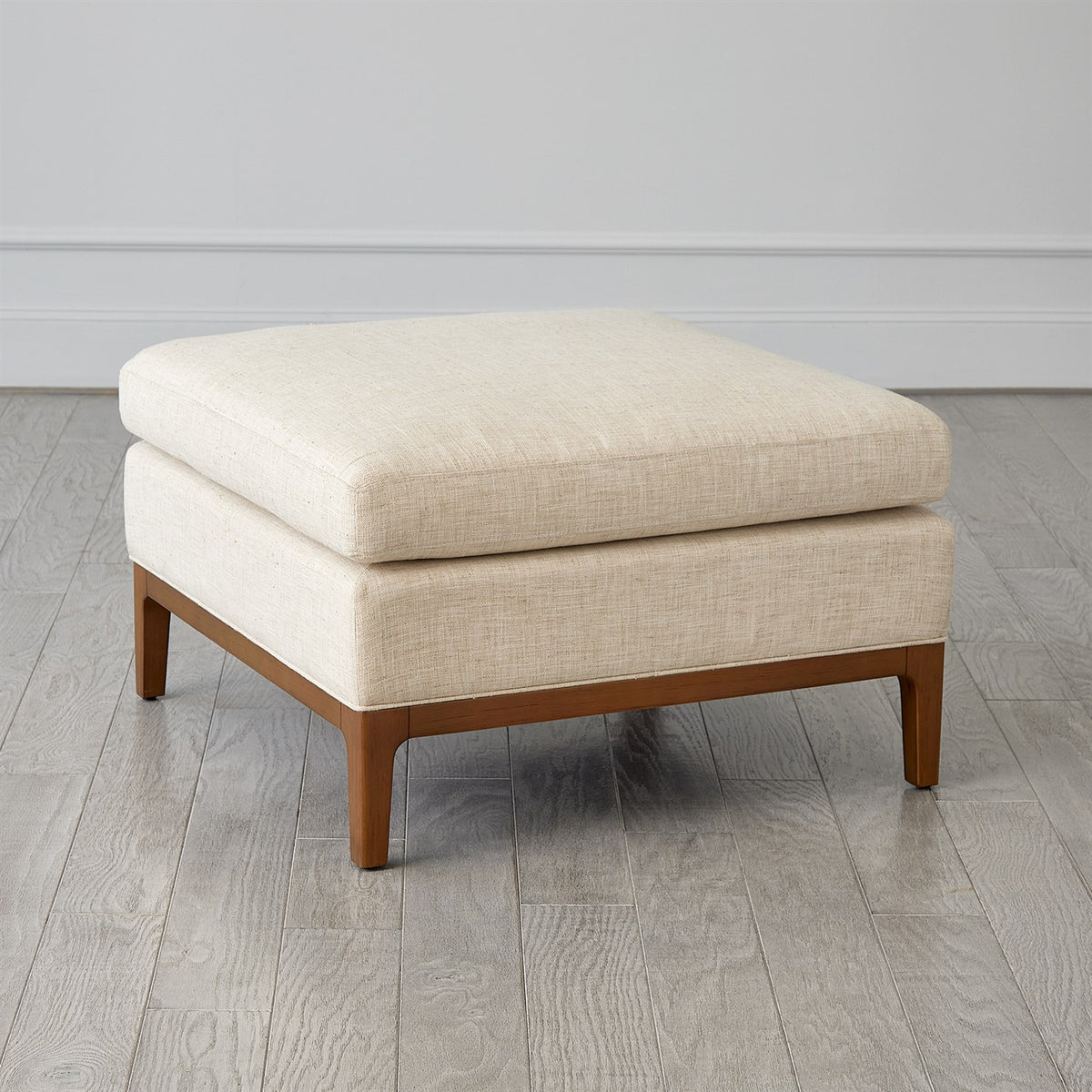 Bernadino Natural Ottoman