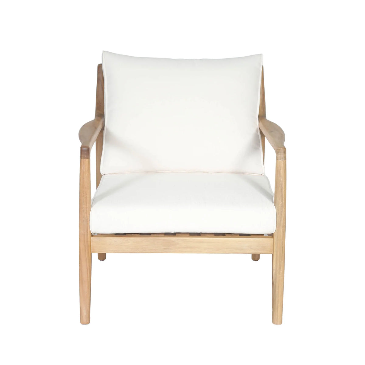 Ellie Outdoor Acacia Accent Chair