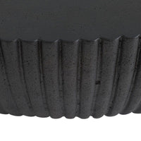 Etta 48" Black Outdoor Coffee Table