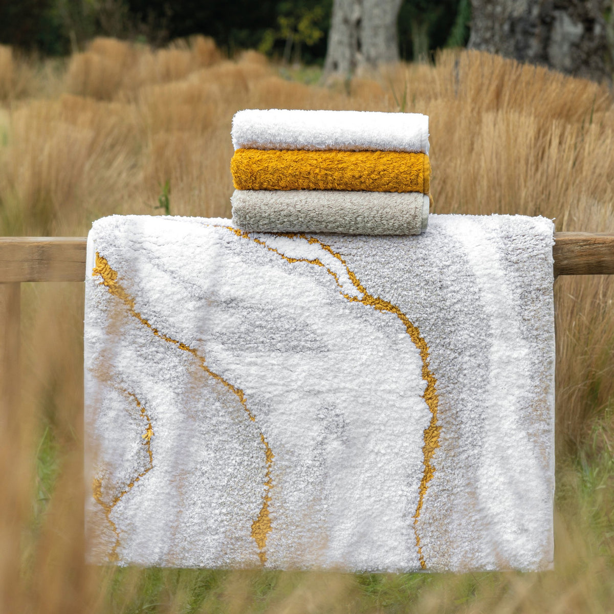 Amber 100% Egyptian Cotton Luxury Bath Rug