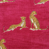 Spotted Superior Quality Luxurious Fuchsia Pillow