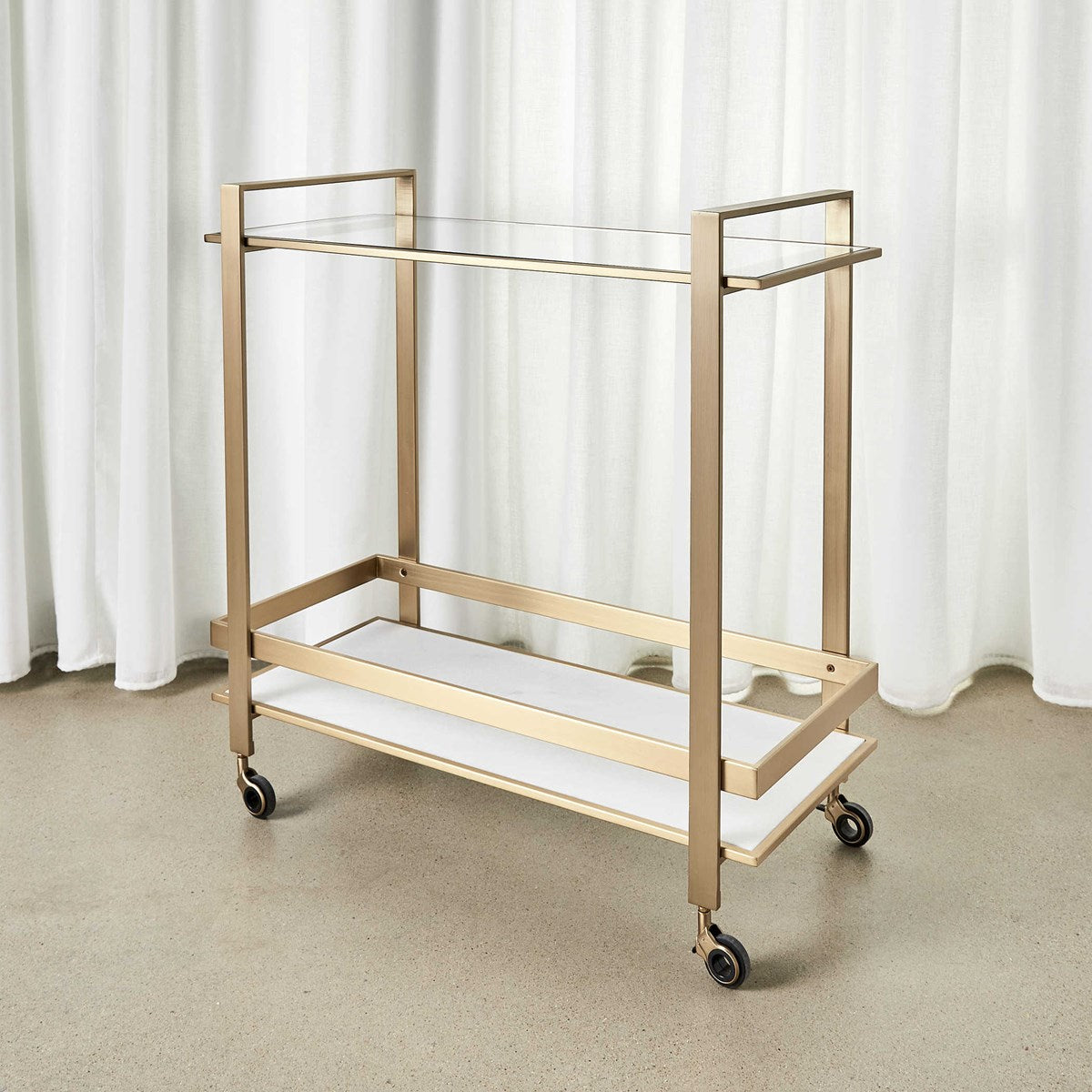 Conner Gold Bar Cart