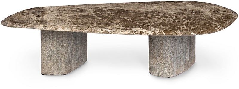 Caleb Brown Marble Coffee Table