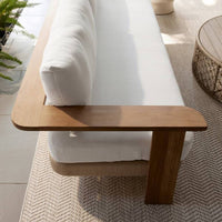 Halston 95" Peformance Boucle Outdoor Sofa