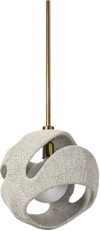 Corsica White & Gold Pendant (3 Sizes Abvailable)