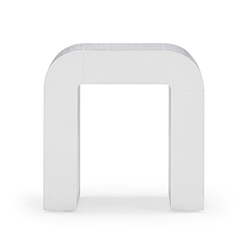 Lamisa White Accent Table