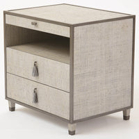 Felicity 26" Nightstand (Tabletop Glass Available)