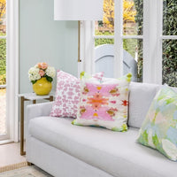 Hannah Watermark Multicolour Decorative Pillow (4 Sizes Available)