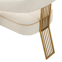 Ainsley Cream Performance Boucle Dining Chair