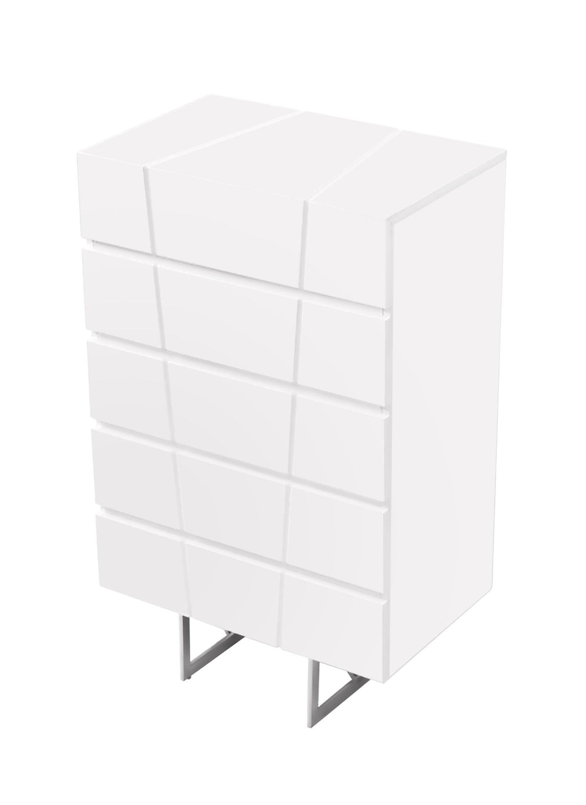 Darian Modern White Chest