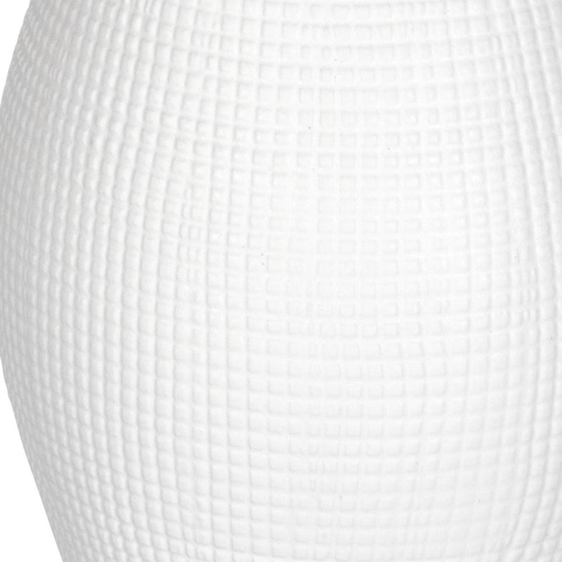 Silhouette Oversized White Vases, Set of 2