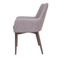 Anna Light Grey Arm Dining Chair