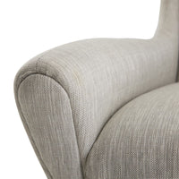 Maira Fossil Tweed Lounge Chair