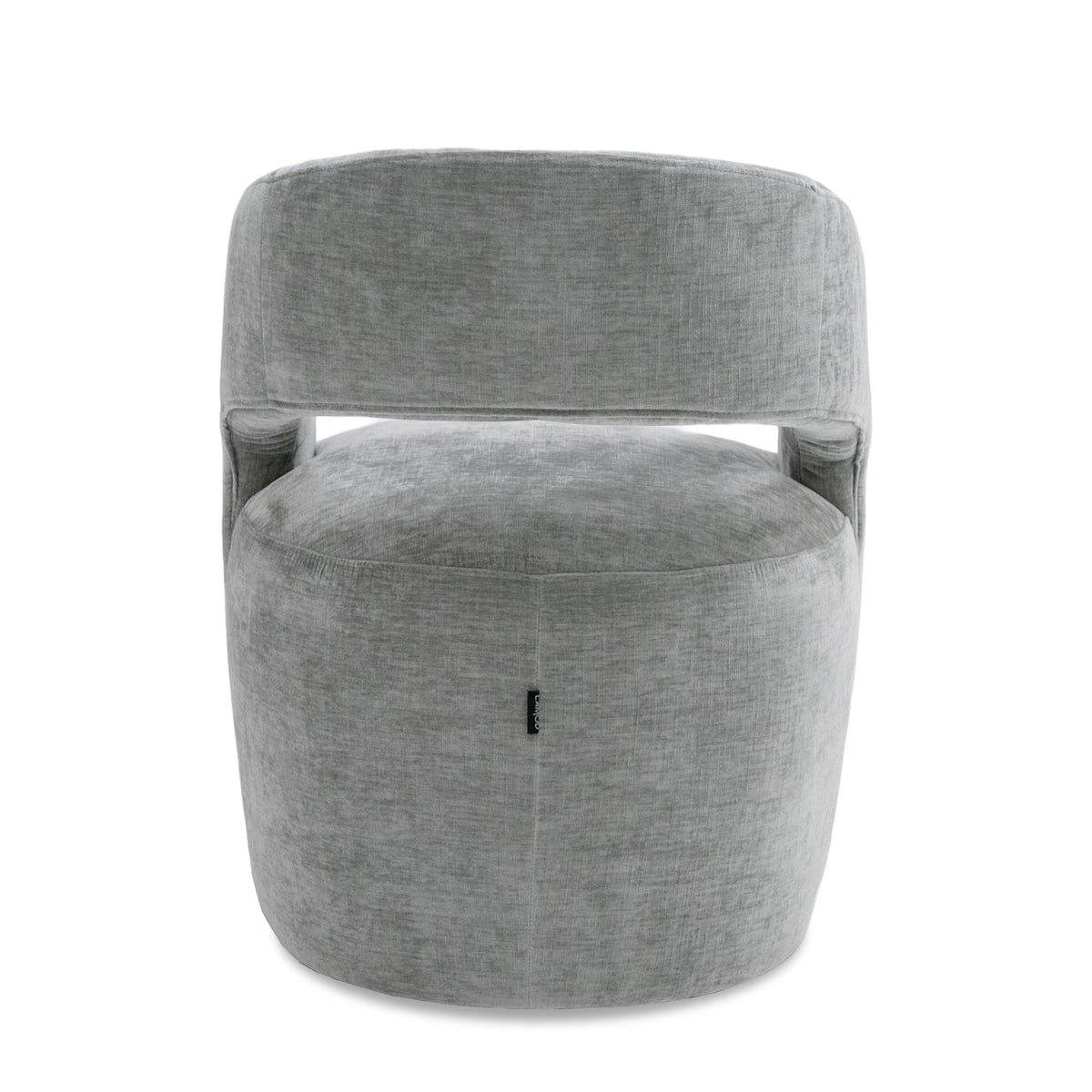 Gastra Grey Modern Fabric Dining Chair