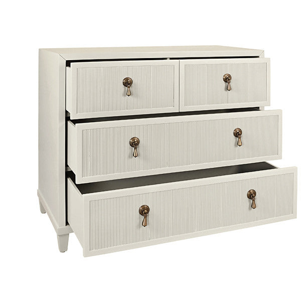 Marina 42.5" Antique White Dresser Drawer
