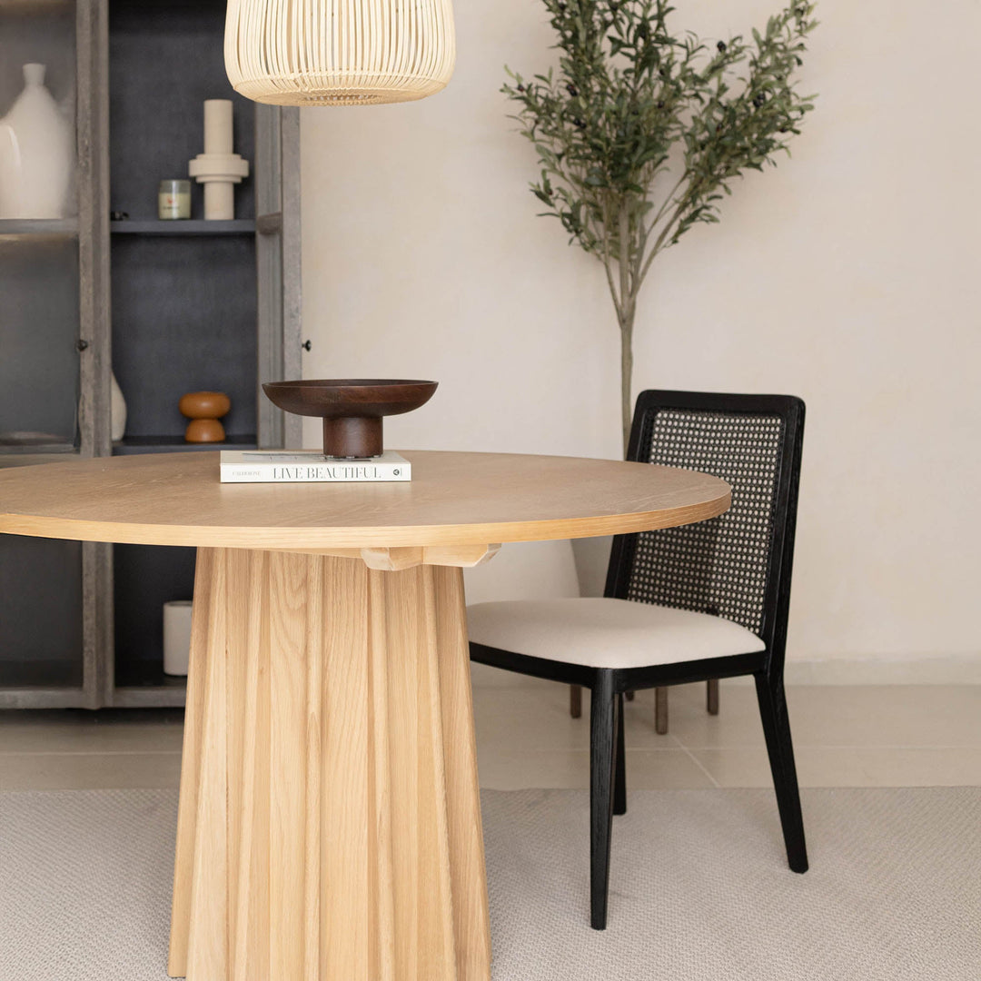 Cane Black Dining Chair (Set of 2)