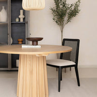 Cane Black Dining Chair (Set of 2)