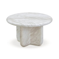 Juju Marble 24" Tall Coffee Table (Indoor or Outdoor)