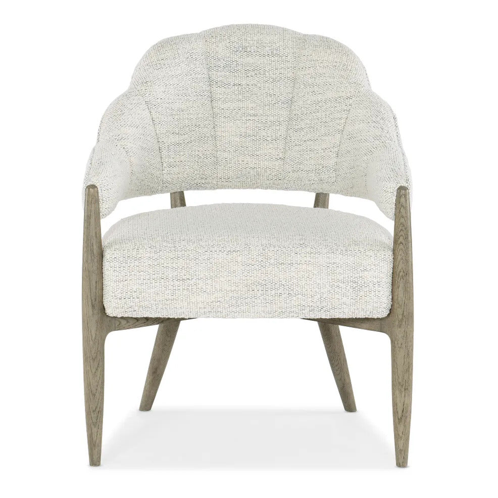 Doja Scalloped Neutral Chair