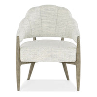 Doja Scalloped Neutral Chair