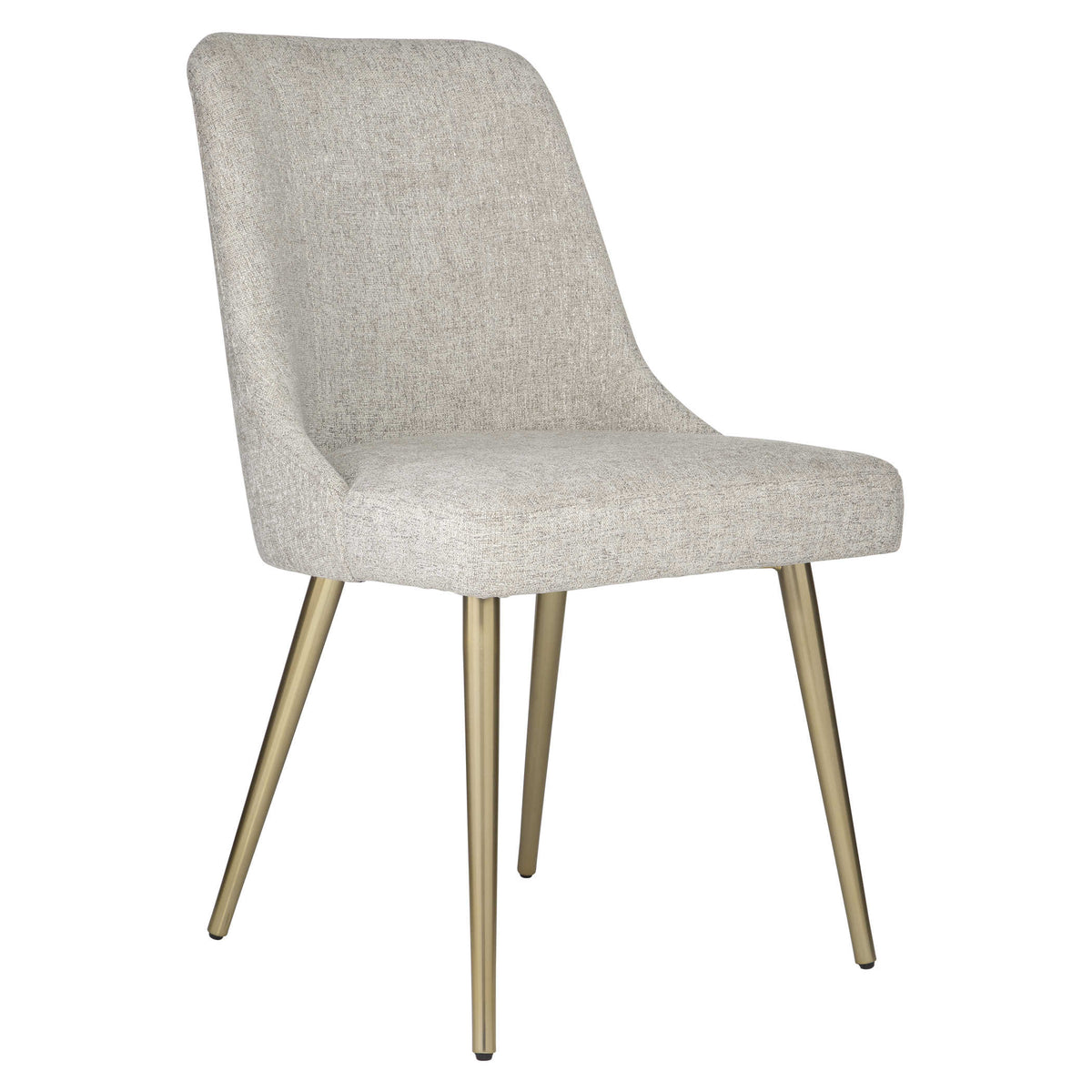 Wellington Grey & Brushed Gold Dining Chair