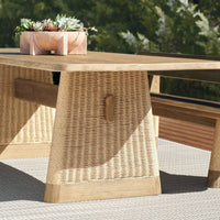 Delrio 96" Outdoor Dining Table