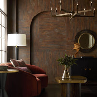 Emilee 84" Paprika Velvet Sofa