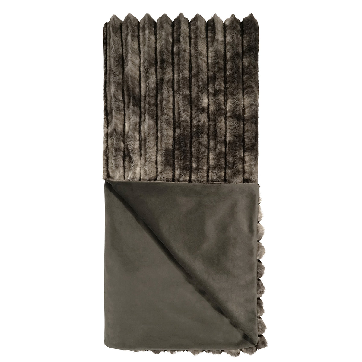 Crown Superior Quality Luxurious Mocha Throw